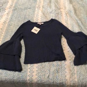 Dark Blue- Jack by B.B. Dakota - Wide sleeves